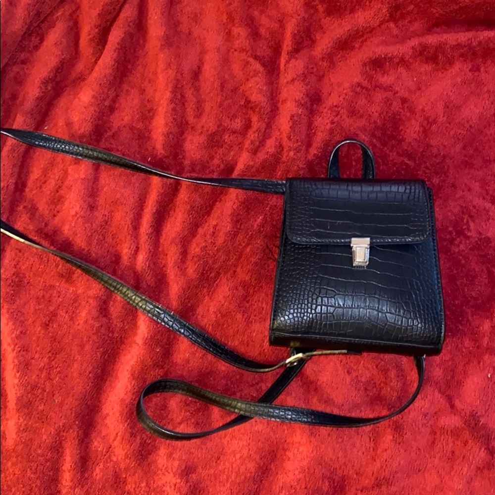 Small black bookbag